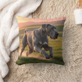 グレートダンエレガント装飾用クッション クッション (ブランケット)