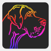 グレートダンスケッチ スクエアシール (正面)