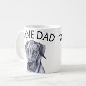 グレートダンパパブルーUC コーヒーマグカップ (正面左)