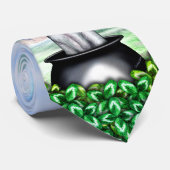 グレートダンブルーポットO金ゴールド ネクタイ (ロール)