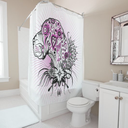 グレートダンポートレート シャワーカーテン (インサイチュ)