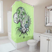 グレートダンポートレート シャワーカーテン (インサイチュ)