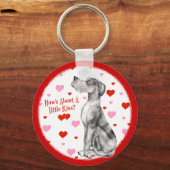 グレートダンメルルUCキスキーチェーン キーホルダー (正面)