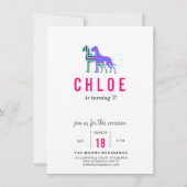 グレートダンモダンズカッコいいと 招待状 (裏面)