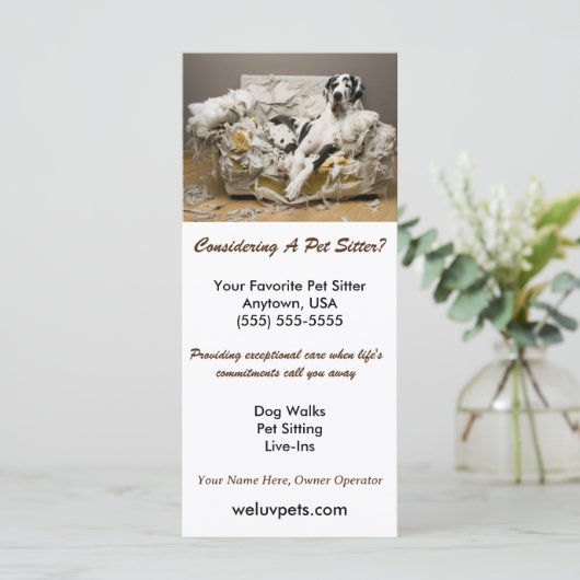 グレートダンリラックスオンチューソファペットシッター (スタンド正面)