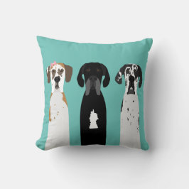 グレートダン子犬 クッション