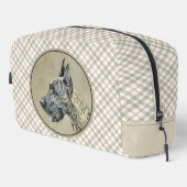 グレートダン絵を描ズオリジナルペットドッグアート ドップキット (右コーナー)