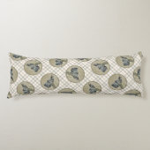 グレートダン絵を描ズオリジナルペットドッグアート ボディピロー (正面)