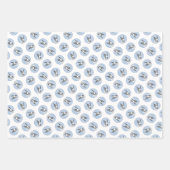 グレートダン絵を描ズオリジナルペットドッグアート ラッピングペーパーシート (正面2)