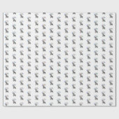 グレートダン誕生日 ラッピングペーパー (フラット)