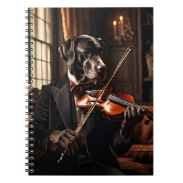 グレートダン遊ズヴィンテージポートレート ノートブック