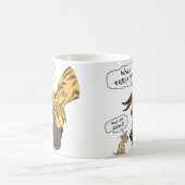 グレートダン&チワフアブリンドル コーヒーマグカップ (中央)