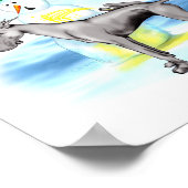 グレートダンBTGブラック ポスター (角)