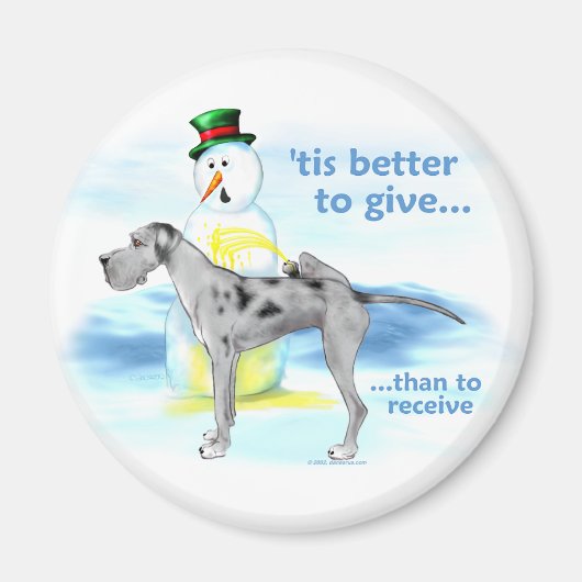 グレートダンBTGメルルUC マグネット (正面)