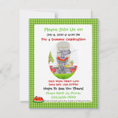 グレートダンSPITブルー 招待状 (裏面)