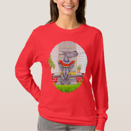 グレートダンSPITブルー Tシャツ