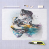 グレートダーネドッグウォーター色 薄葉紙 (クラフト)