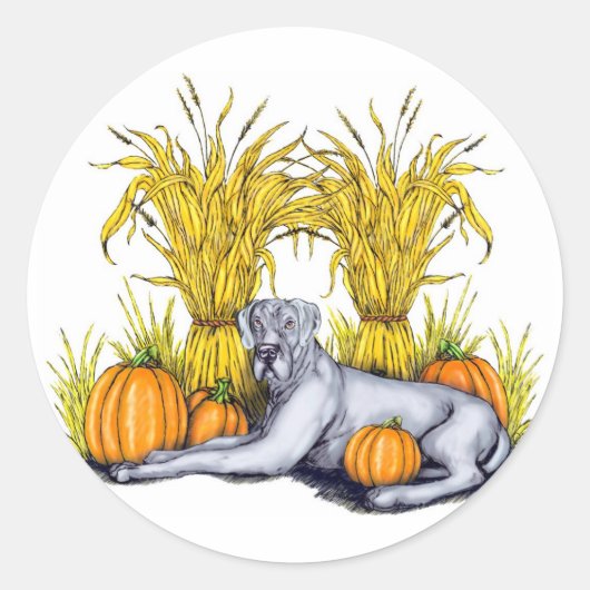 グレートダーネブルーハーベストUC ラウンドシール (正面)