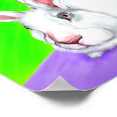 グレートダーンイースターウサギ?! ポスター (角)