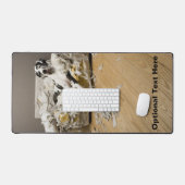 グレートダーンオンチーフソファデスクマットペットシッター デスクマット (キーボード&マウス)