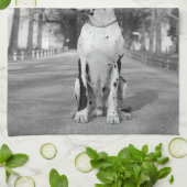 グレートダーンキッチンタオル キッチンタオル (折り畳み)