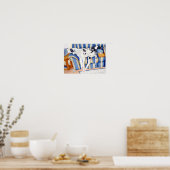 グレートダーンソファ ポスター (キッチン)