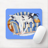 グレートダーンソファ マウスパッド (マウス)