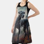 グレートダーンハロウィーン怖 エプロン (インサイチュ)