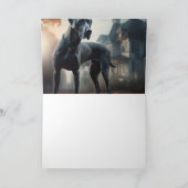 グレートダーンハロウィーン怖 カード (内部)