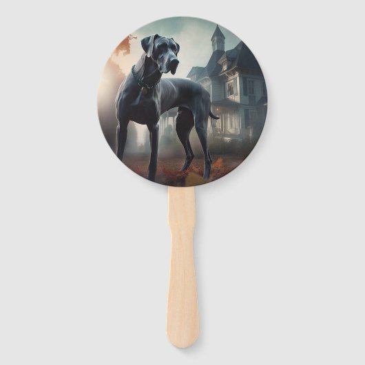 グレートダーンハロウィーン怖 ハンドファン (正面)