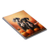 グレートダーンパピー秋デライトカボチャ ノートブック (右側)