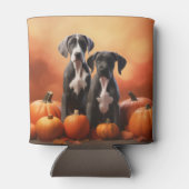 グレートダーンパピー秋デライトカボチャ 缶クーラー (裏面)