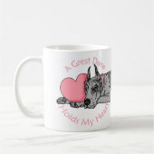 グレートダーンホールズハートメルル コーヒーマグカップ (左)