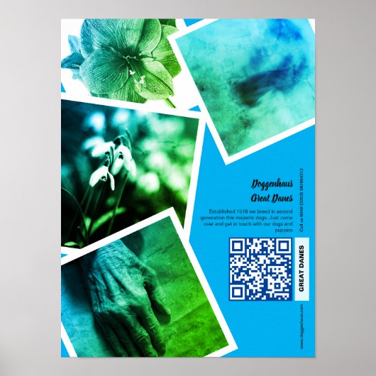 グレートデネケンネルプロモーションポスター ポスター (正面)