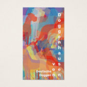 グレートデファンシーーンケネルビジネスカード (正面)