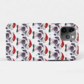 グレートデン犬種のクリスマス星 Case-Mate iPhoneケース (裏面(横))