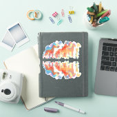 グレートデーンのイラスト コンター シール (iPadカバー)
