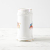 グレートデーンのグループ ビールジョッキ (中央)