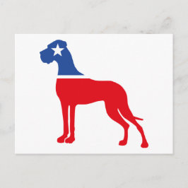 グレートデーンのブリーダー・アイデンティティ ポストカード