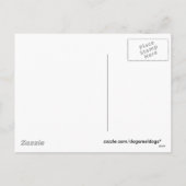 グレートデーンの子犬のクリスマスの郵便はがき シーズンポストカード (裏面)