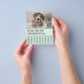 グレートデーンの子犬販売中 チラシ (手)