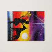 グレートデーンの愛のため ジグソーパズル (横)