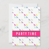 グレートデーンの招待状 招待状 (正面)