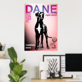 グレートデーンの特別な子犬販売ポスター ポスター (ホームオフィス)