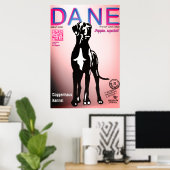 グレートデーンの特別な子犬販売ポスター ポスター (ホームオフィス)