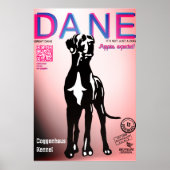 グレートデーンの特別な子犬販売ポスター ポスター (正面)