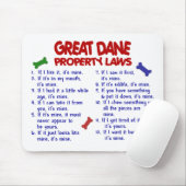 グレートデーンの特性の法律2 マウスパッド (マウス)