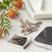 グレートデーンの目 キーホルダー (側面)