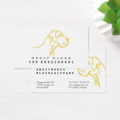 グレートデーンの純粋な描画 (デスク)