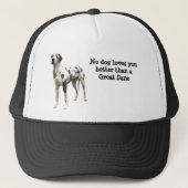 グレートデーンの道化師の帽子 キャップ (正面)